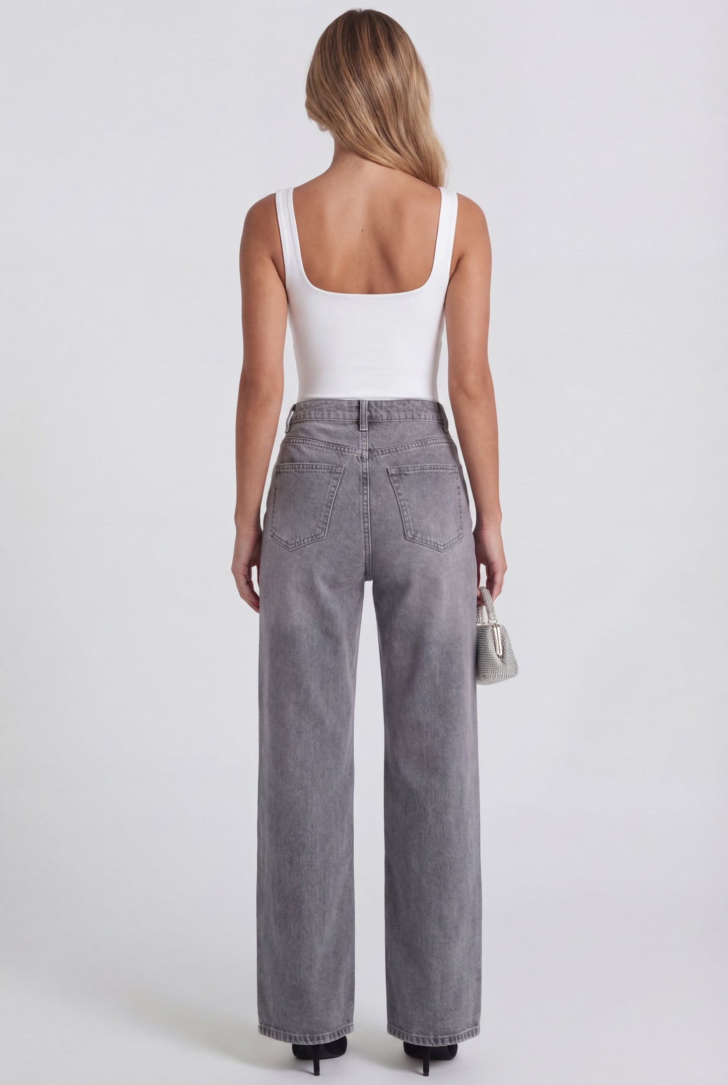 Ethereal Straight Denim Grey
