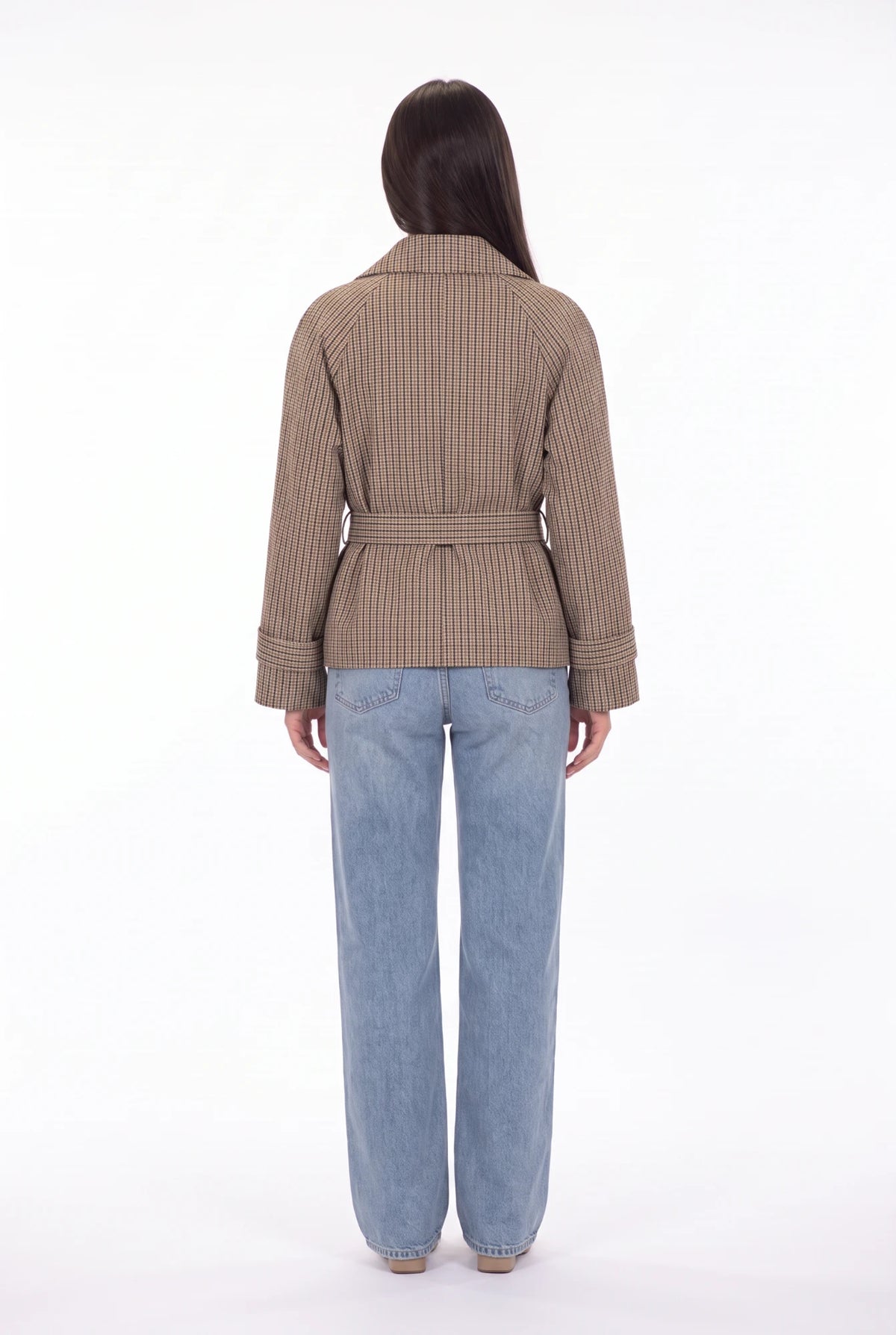 Bologna Check Jacket - espalda
