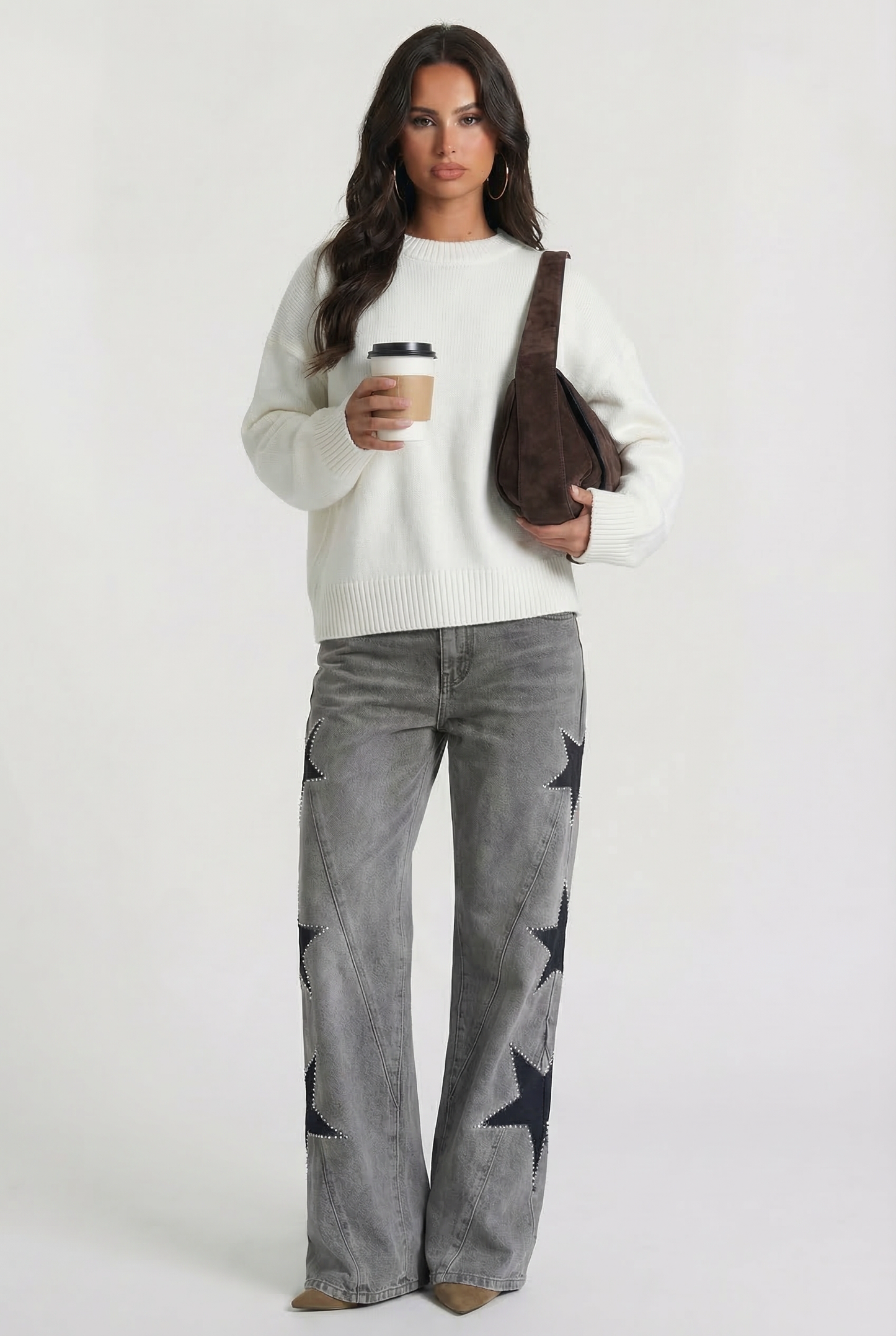 Star Denim Jeans Grey