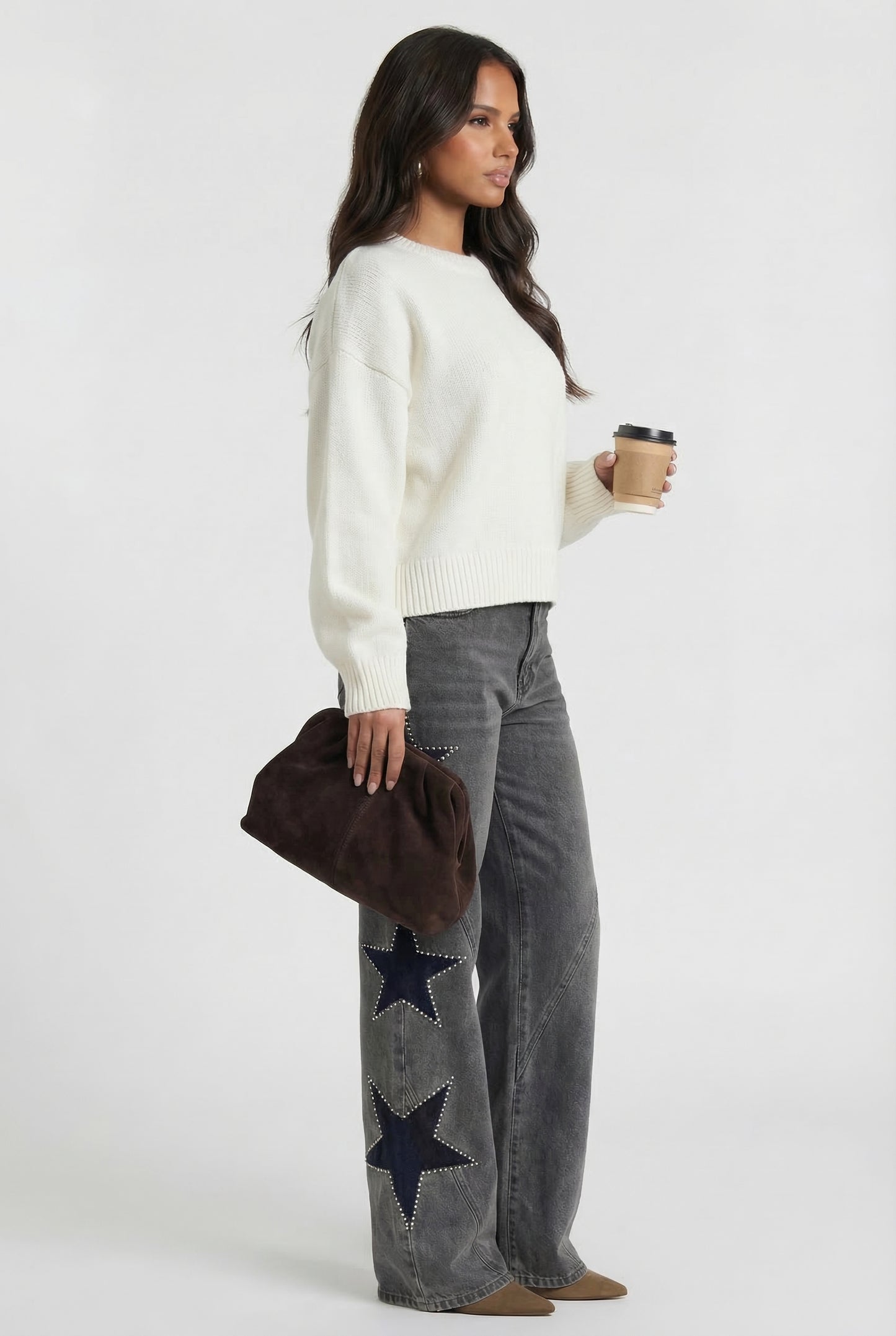 Star Denim Jeans Grey