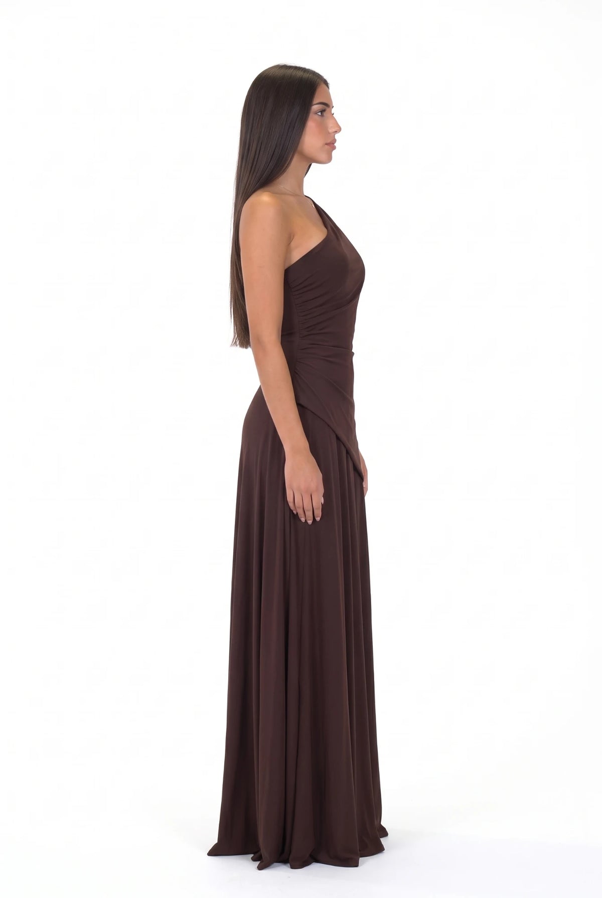 Kioto Dress marrón - perfil