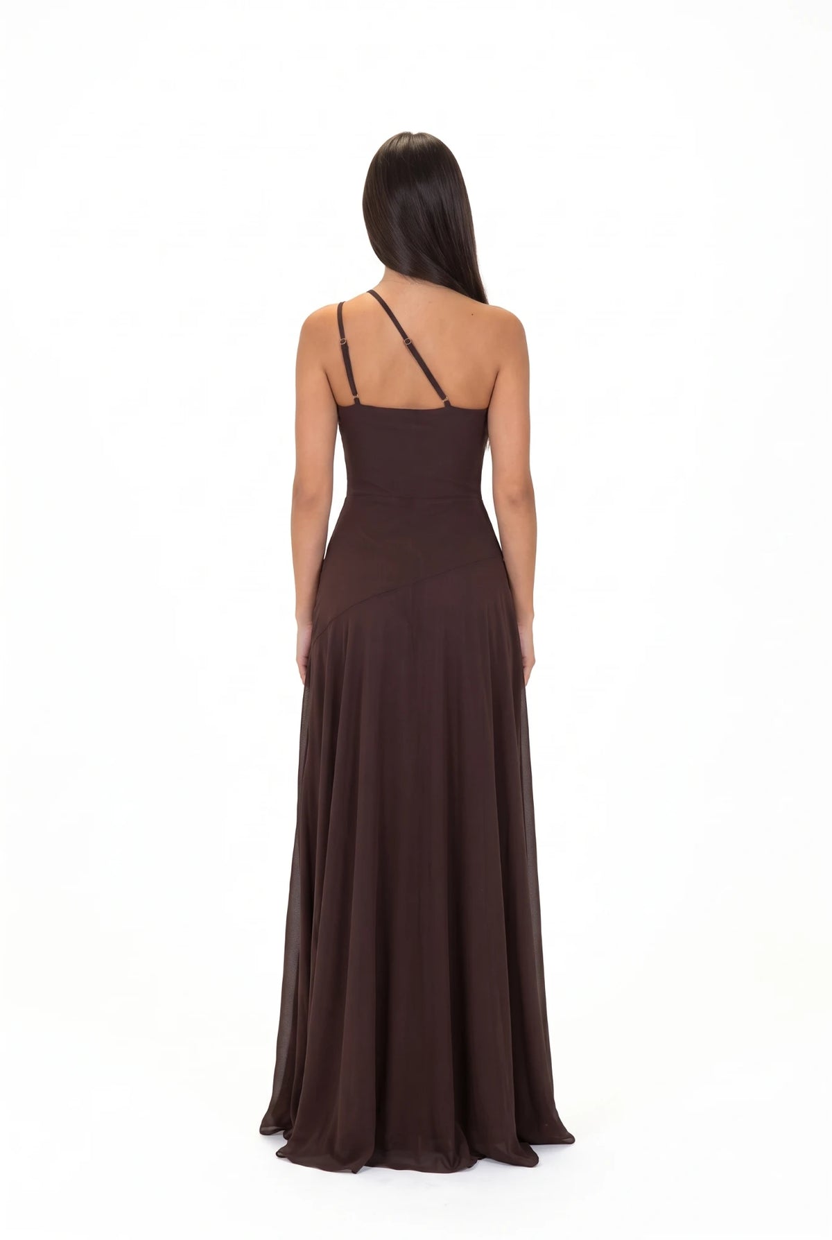 Kioto Dress marrón - espalda