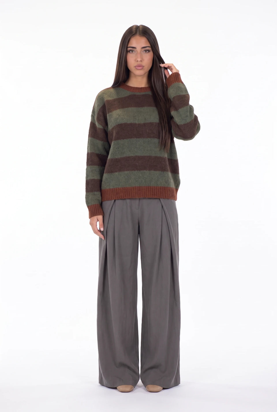 Siena Pleated Trousers