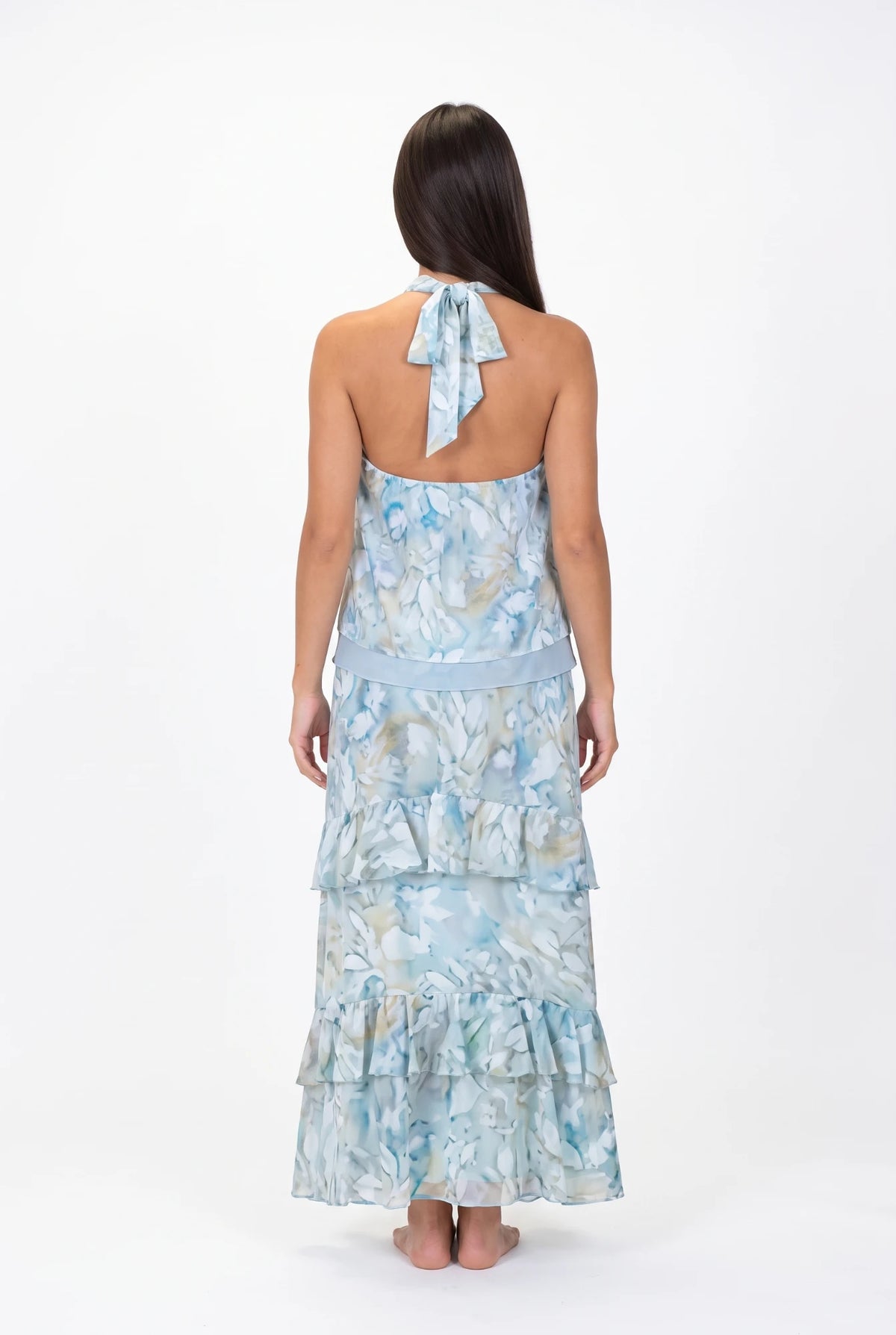 Vestido Tokio Blue - espalda